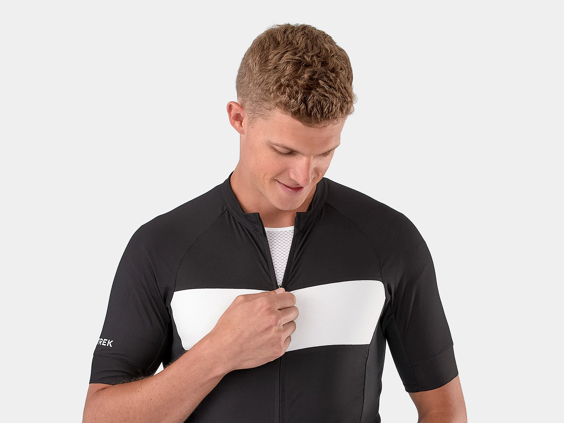 Trek Circuit LTD Cycling Jersey- Black/White - Image 7