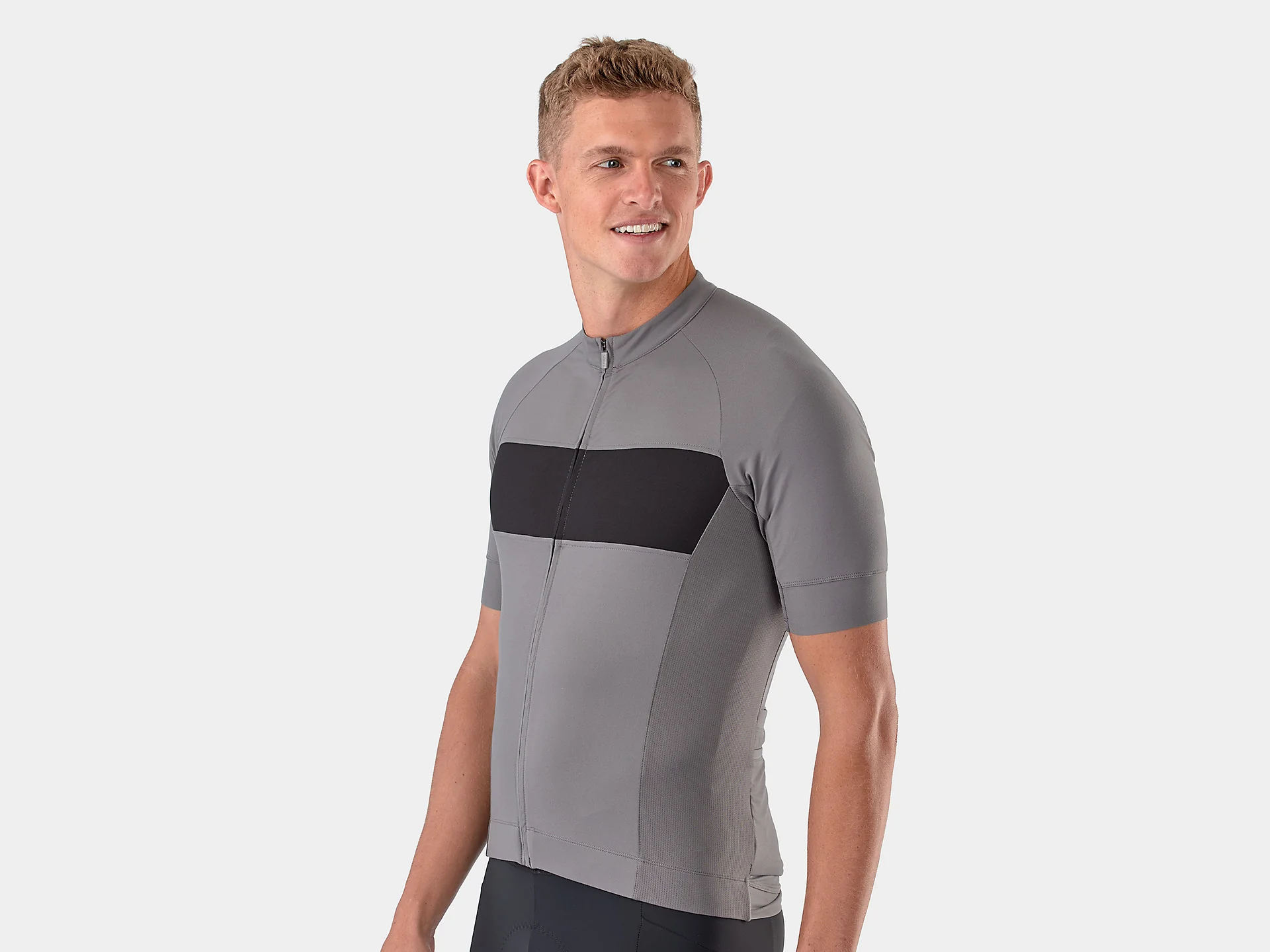 Trek Circuit LTD Cycling Jersey- Charcoal/ Black - Image 3