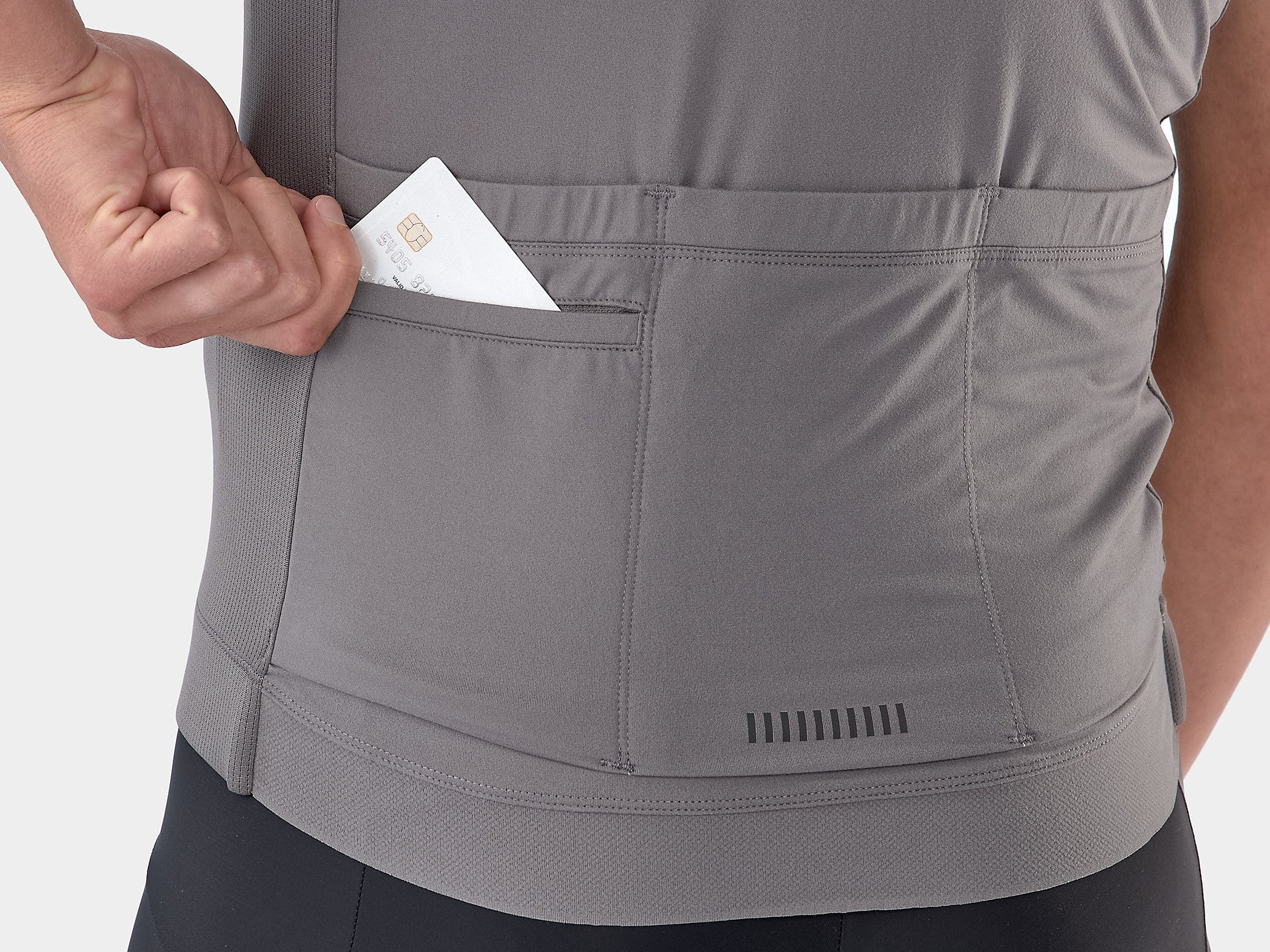 Trek Circuit LTD Cycling Jersey- Charcoal/ Black - Image 5