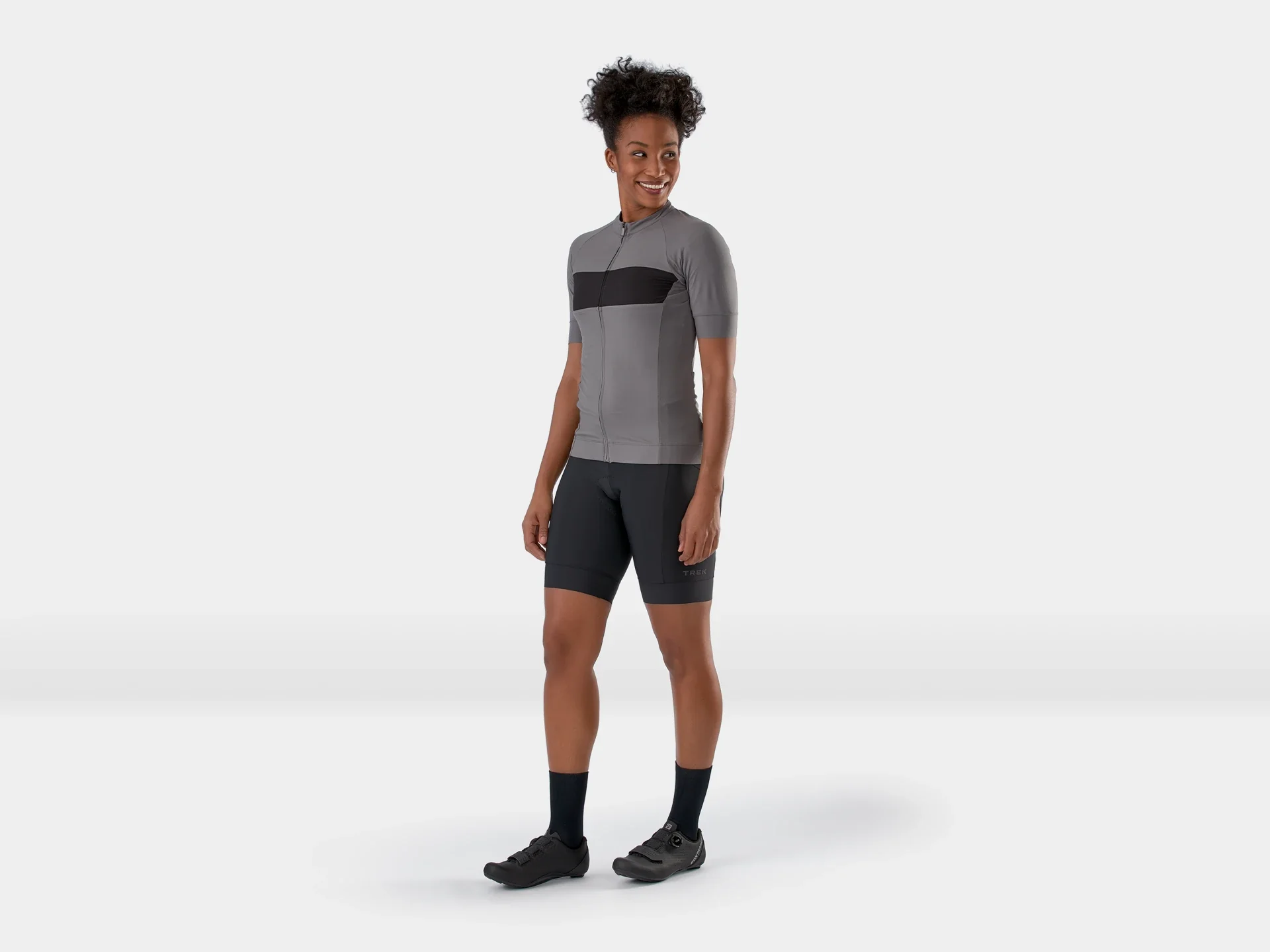 Trek Circuit Women's LTD Cycling Jersey - Charcoal/Black - Image 5