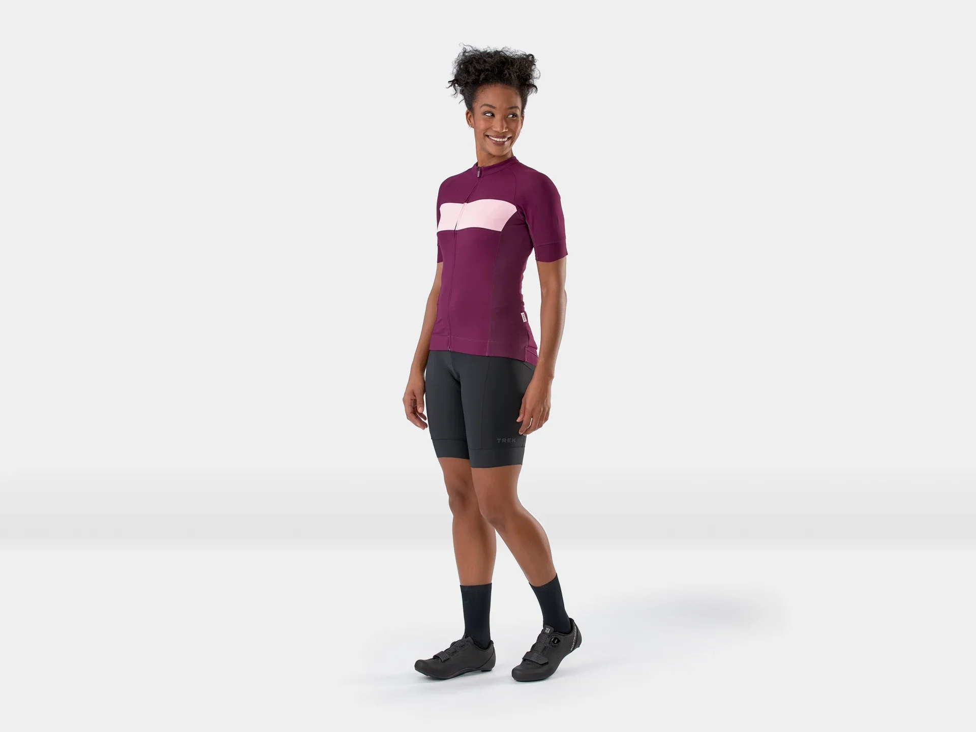 Trek Circuit Women's LTD Cycling Jersey - Charcoal/Black - Image 8