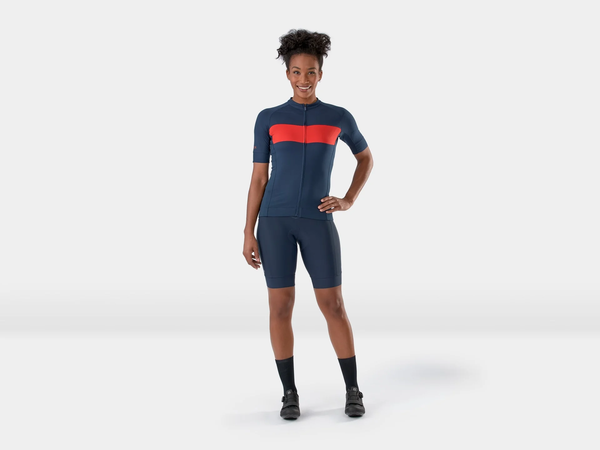 Trek Circuit Women's LTD Cycling Jersey - Deep Dark Blue/Viper Red - Image 7