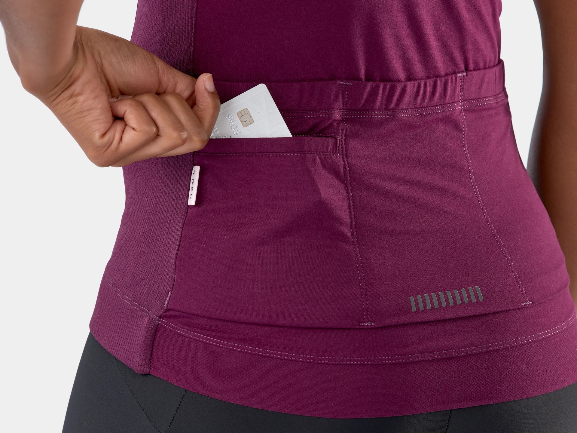 Trek Circuit Women's LTD Cycling Jersey - Mulberry/Blush - Image 7