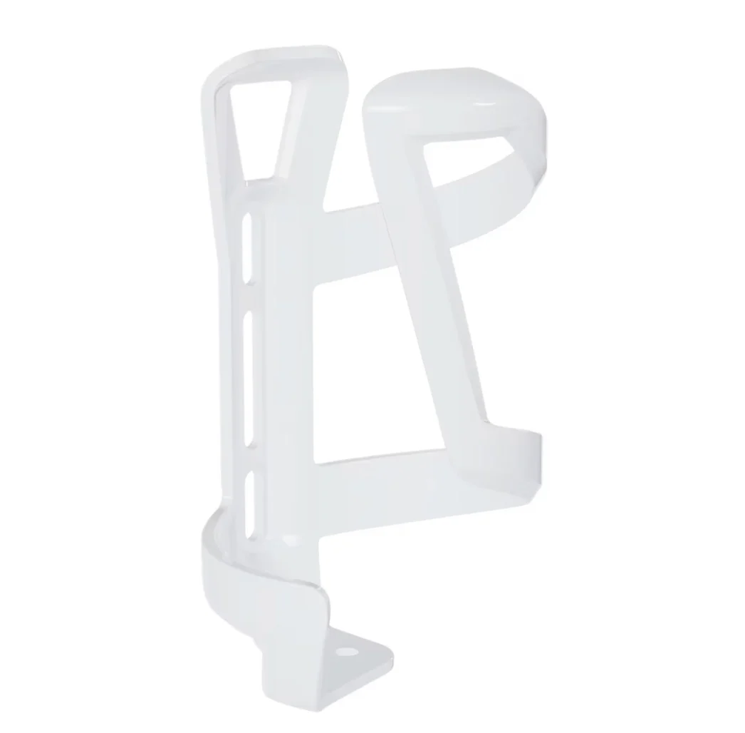Trek Left Side Load Recycled Water Bottle Cage- Gloss White - Image 2