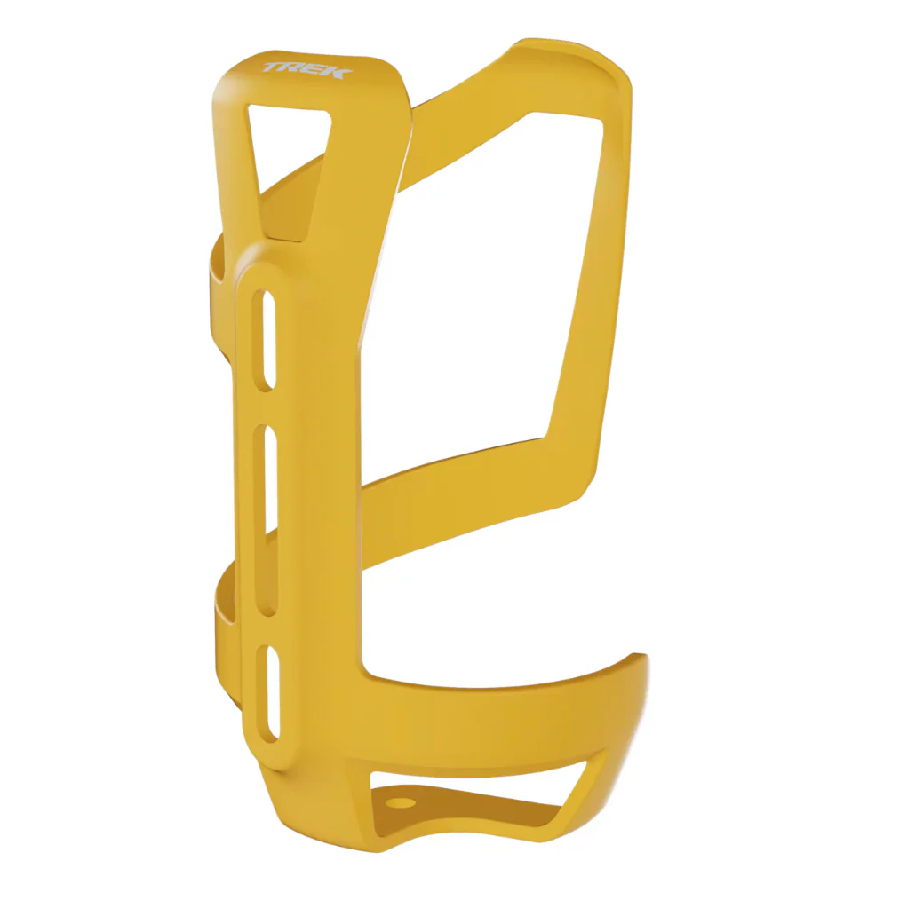 Trek Left Side Load Recycled Water Bottle Cage- Matte Baja Yellow - Image 2