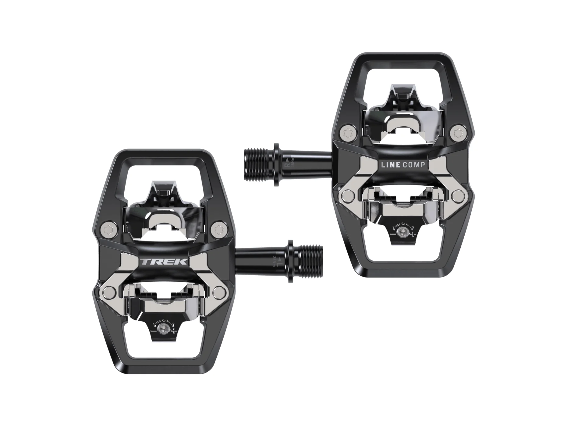 Trek Line Comp Clipless Pedal Set