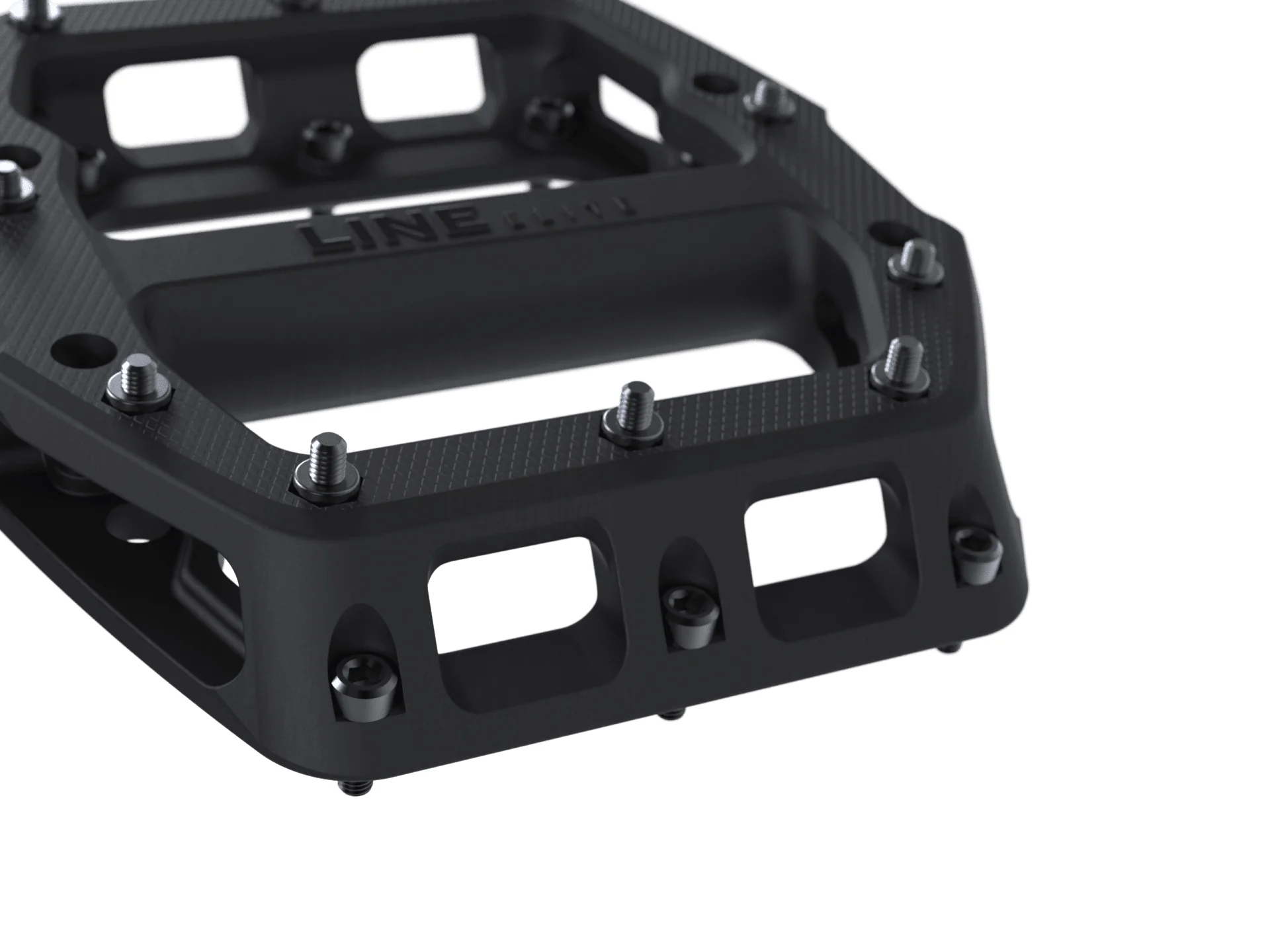 Trek Line Elite Flat Pedal Set- Matte Black - Image 4