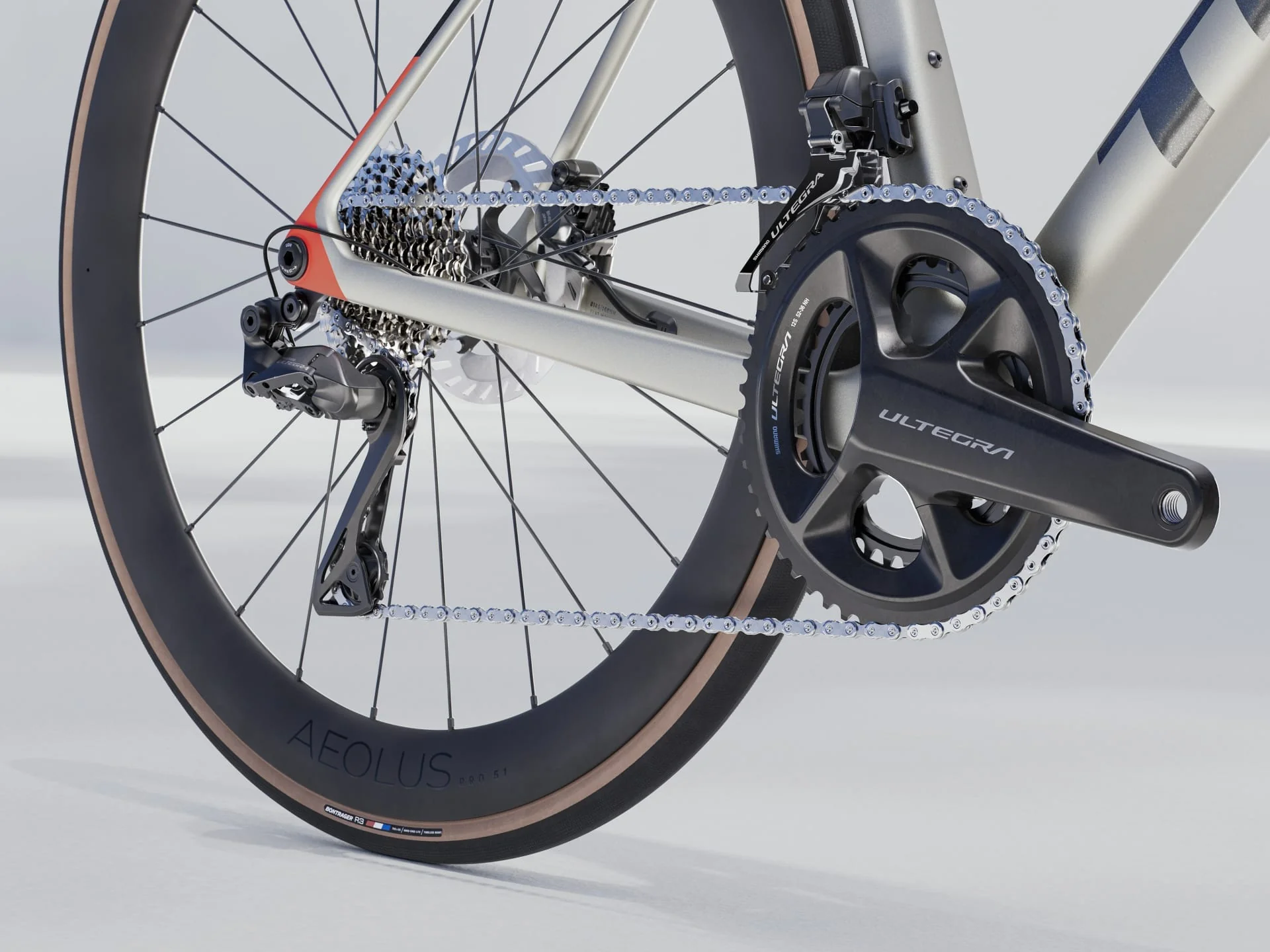 Trek Madone SL 7 Gen 8 - Matte Lunar Silver - Image 6