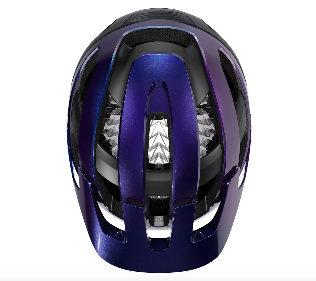 Trek Rally WaveCel Mountain Bike Helmet- Purple Flip/ Black - Image 3