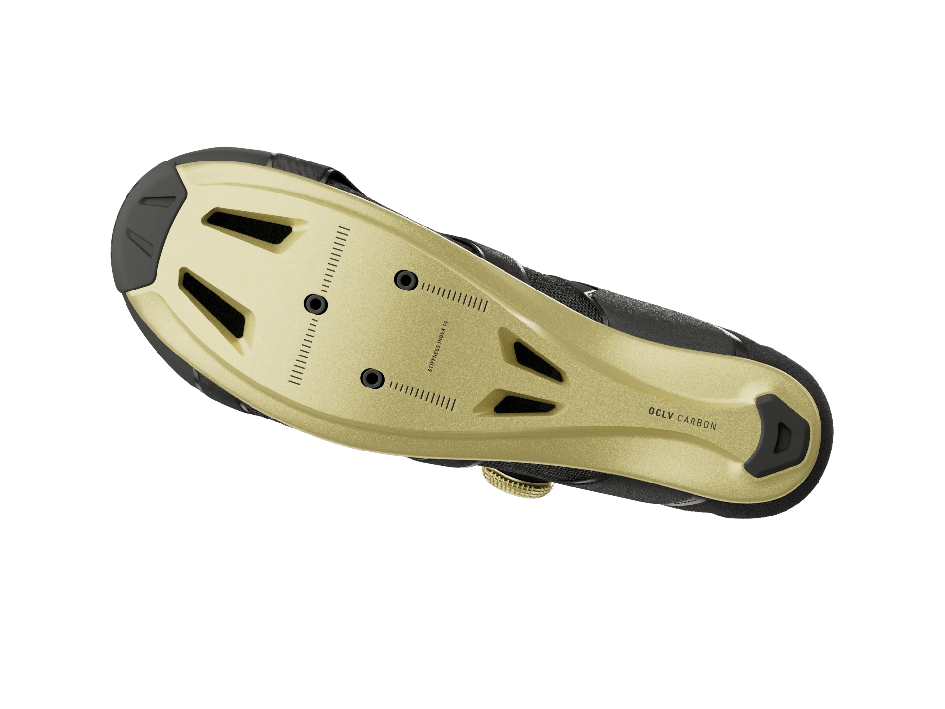 Trek RSL Knit Road Cycling Shoes - Black/Gold - Image 6