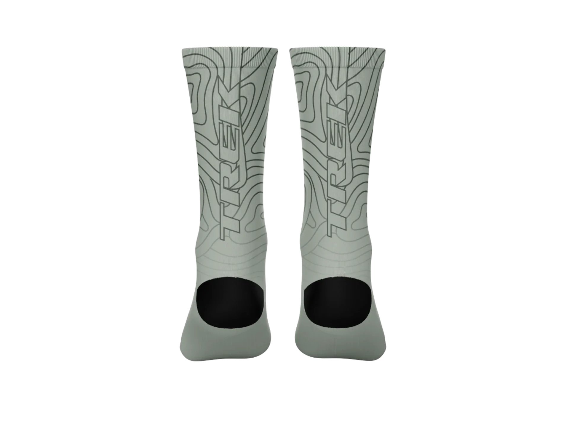 Trek SA Socks- Light Green - Image 3