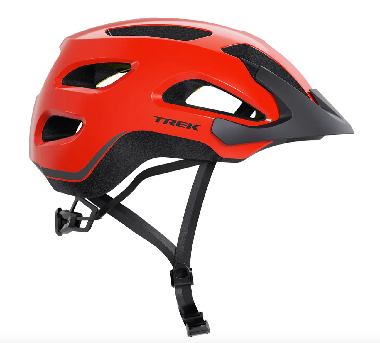 Trek Solstice Mips Bike Helmet- Radioactive Red - Image 5