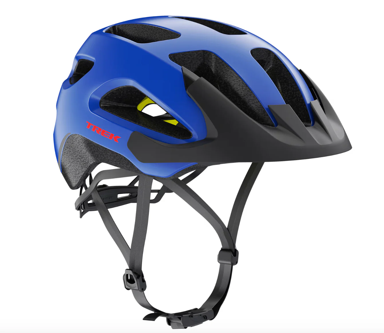 Trek Solstice Mips Youth Bike Helmet - Matte Royal Blue - Image 7